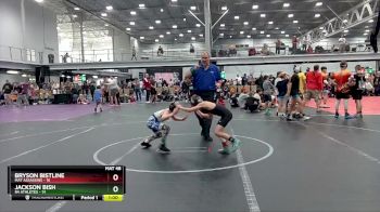 64 lbs Round 6 (8 Team) - Jackson Bish, 84 Athletes vs Bryson Bistline, Mat Assassins