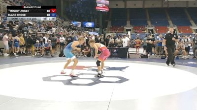113 lbs Champ. Rd Of 32 - Rowdy Angst, Missouri vs Blake Brose, Minnesota