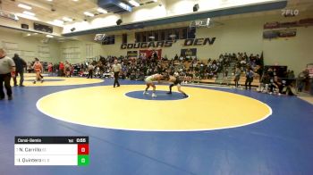 123 lbs Consolation - Nathan Carrillo, St. John Bosco vs Isaiah Quintero, El Dorado-Placentia