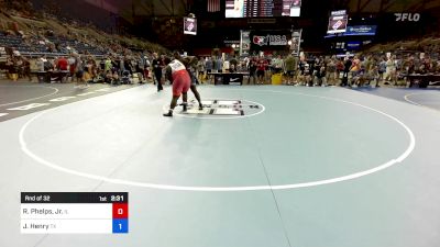 285 lbs Rnd Of 32 - Roy Phelps, Jr., IL vs Jacob Henry, TX