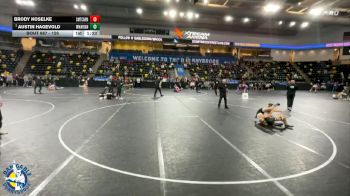 126 lbs Quarterfinal - Austin Hagevold, Woodstock (Marian) vs Brody Koselke, Chicago (Mt. Carmel)