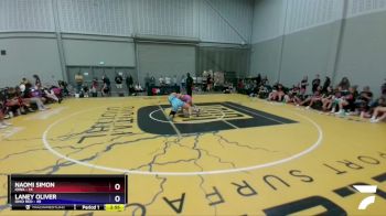 180 lbs Placement Matches (16 Team) - Naomi Simon, Iowa vs Laney Oliver, Ohio Red