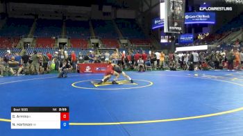 113 lbs Cons 32 #2 - Giovany Armira, Illinois vs Nathanial Hartman, Nebraska