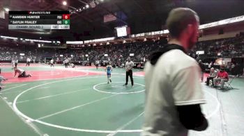 90 lbs Champ. Round 2 - Kamden Hunter, PROA vs Daylin Fraley, OHCA