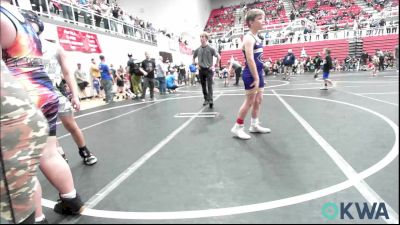 100-110 lbs Rr Rnd 3 - Jett McConnell, Chickasha Youth Wrestling vs Lane Richison, Rough Riders
