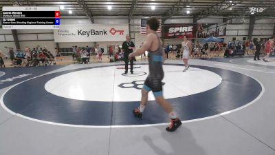 65 kg Cons. Sub-rd Of 16 - Calvin Werden, Northern Illinois RTC vs DJ Gillett, Beaver Dam Wrestling Regional Training Center