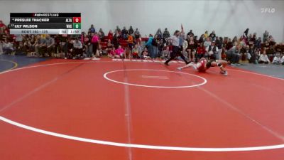 125 lbs Champ. Round 2 - Lily Wilson, Wasatch vs Preslee Thacker, Altamont