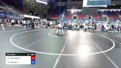 215 lbs Cons 32 #2 - Owen Townsend, VA vs Cooper Hanasz, IA