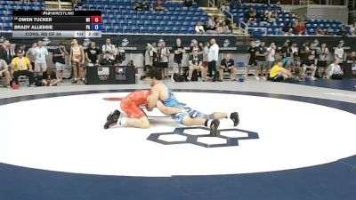 175 lbs Cons. Rd Of 64 - Owen Tucker, Michigan vs Brady Allessie, Pennsylvania