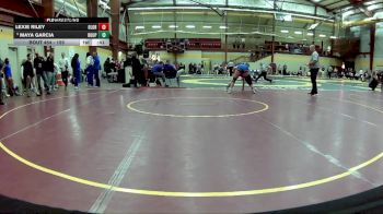 155 lbs Cons. Round 4 - Maya Garcia, Buckhannon-Upshur vs Lexie Riley, Olentangy Orange