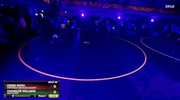 59-61 B Round 2 - Chandler Williams, Unattached vs Ceder Smith, Sanderson Wrestling Academy