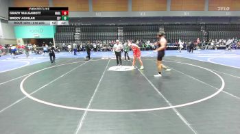 215 lbs Consi Of 32 #2 - Grady Walgamott, Homedale vs Brody Aguilar, Esperanza