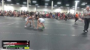 120 lbs Round 2 (6 Team) - Garrett Johnson, Purge GT Anarchy vs Carmine Sipper, Caldwell