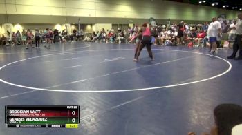 170 lbs Round 5 (6 Team) - Brooklyn Watt, Charlie`s Angels-FL Pnk vs Genesis Velazquez, SOWA