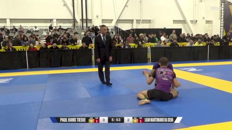 Luan Martiniano Da Silva vs Paul Hans Tiedje 2024 World IBJJF Jiu-Jitsu No-Gi Championship