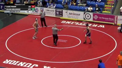 157 lbs Round Of 64 - Cade Feger, Line Mountain vs Julian Melendez, Upper Moreland
