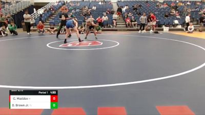 109 lbs Quarterfinal - Connor Maddox, Westfield vs Daniel Brown Jr., Howe Wrestling School