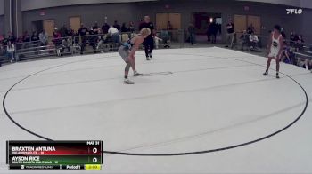 153 lbs Round 6 (8 Team) - Ayson Rice, South Dakota Lightning vs Braxten Antuna, Oklahoma Elite