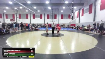 185 lbs Champ. Round 1 - Emry Woods, Eagle vs Alondra Esquivias, Weiser