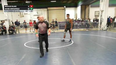 150 lbs Consi Of 64 #2 - Nikolas Blake, FL vs Jacob Critchfield, NH