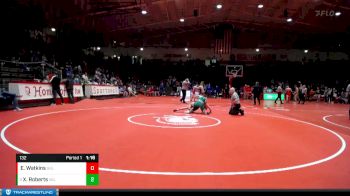 132 lbs Champ. Round 2 - Xavier Roberts, Valparaiso vs Ethan Watkins, Shelbyville