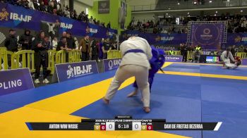 Davi De Freitas Bezerra vs Anton Wim Wisse 2026 European Jiu-Jitsu IBJJF Championship