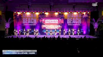 Pennsylvania All-Stars - Icons [2026 L1 Junior - D2 - Small Day 2] 2026 ACDA Reach the Beach All Star Grand Nationals - DII