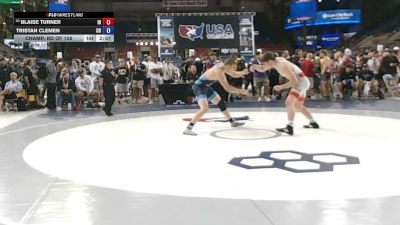 190 lbs Champ. Rd Of 128 - Blaise Turner, Idaho vs Tristan Clemen, Colorado