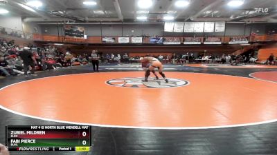 157 lbs Quarterfinal - Zuriel Mildren, Elko vs Fabi Pierce, Buhl