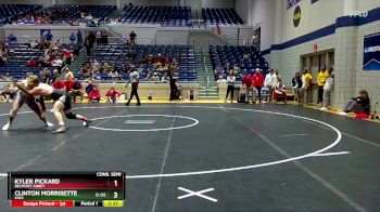 184 lbs Cons. Semi - Clinton Morrisette, King vs Kyler Pickard, Belmont Abbey