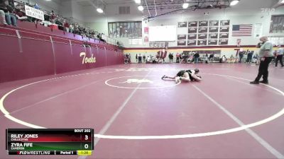 105 lbs Quarterfinal - Zyra Fife, CAMERON vs Riley Jones, CHILLICOTHE