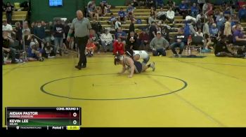 106 lbs Cons. Round 3 - Aidian Pastor, Madison (Madison) vs Kevin Lee, SOLON