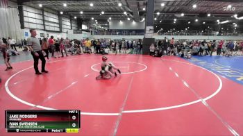 61 lbs Semifinal - Ivan Swensen, Great Neck Wrestling Club vs Jake Rodgers, Fauquier