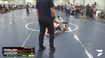 116 lbs Cons. Round 2 - Matthew Fales, Hamilton Hawkeye WC vs Mitchell Jones, Plymouth Canton WC