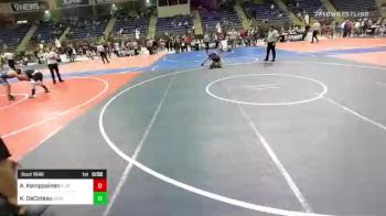 138 lbs Consi Of 16 #2 - Asher Kemppainen, Flathead Valley WC vs Kaden DeCoteau, Gorilla WC