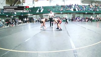 125 lbs Cons. Round 4 - Austin Zimmerman, Edinboro vs Ty Henderson, Purdue