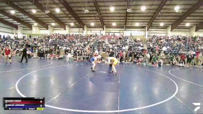 145 lbs Champ. Round 2 - Braden Priest, CA vs Gunnar LeGrand, AZ