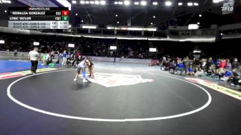 Girls 125 lbs Quarterfinal - Reinalda Gonzalez, Davis (Girls) vs Lyric Taylor, Federal Way (Girls)