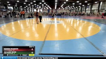 110 lbs Rd# 3 12:00pm Friday - Richard Book, East Coast Elite vs Bowen Pearson, Untouchables