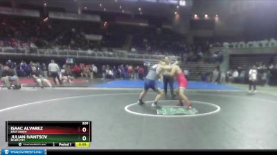 220 lbs Cons. Round 2 - Julian Ivantsov, River City vs Isaac Alvarez, East Union