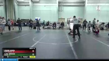 52 lbs Round 4 (8 Team) - Jakeb Wikel, Terps Xtreme vs Luke Briggs, Kraken