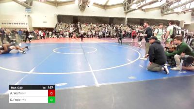 222-H lbs Round Of 32 - Aiden Wolf, Bethpage vs Christian Pope, Howard