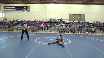 Cons. Semi - Megene Abdalla, Menlo NCWA WOMEN vs Sarah Salas, UTAH TECH- WOMEN