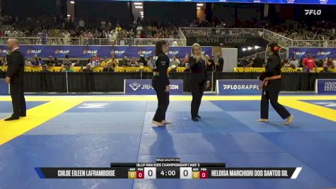 Chloe Eileen Laframboise vs Heloisa Marchiori Dos Santos Sil 2026 Pan Kids Jiu-Jitsu IBJJF Championship