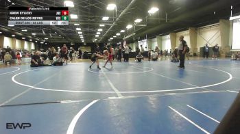 58 lbs 2nd Place - Krew Eylicio, Juggernaut Wrestling Club vs Caleb De Los Reyes, Wtc