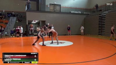 217 lbs Round 3 - Landon Freeman, Grissom Hs vs Trishtian Cunningham, Sparkman