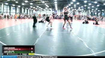 160 lbs Rd# 6- 9:00am Saturday Final Pool - Liam Dillon, Westshore D.S. vs Jake Hughes, Lions Wrestling Academy
