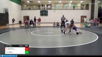 120 lbs Cons. Semi - Zack Tihen, Missouri vs Christopher Garrett Jr, Oklahoma