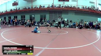 80 lbs Champ. Round 2 - Jon Luke Austin, Contenders Wrestling Academy vs Samuel Madsen, Maurer Coughlin Wrestling Club