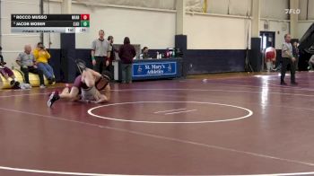 190 lbs Cons. Round 3 - Jacob Moser, SJCI vs Rocco Musso, Monsignor Farrell